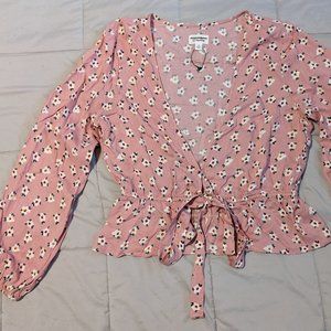 Floral V-Neck Blouse from Amazon The Drop